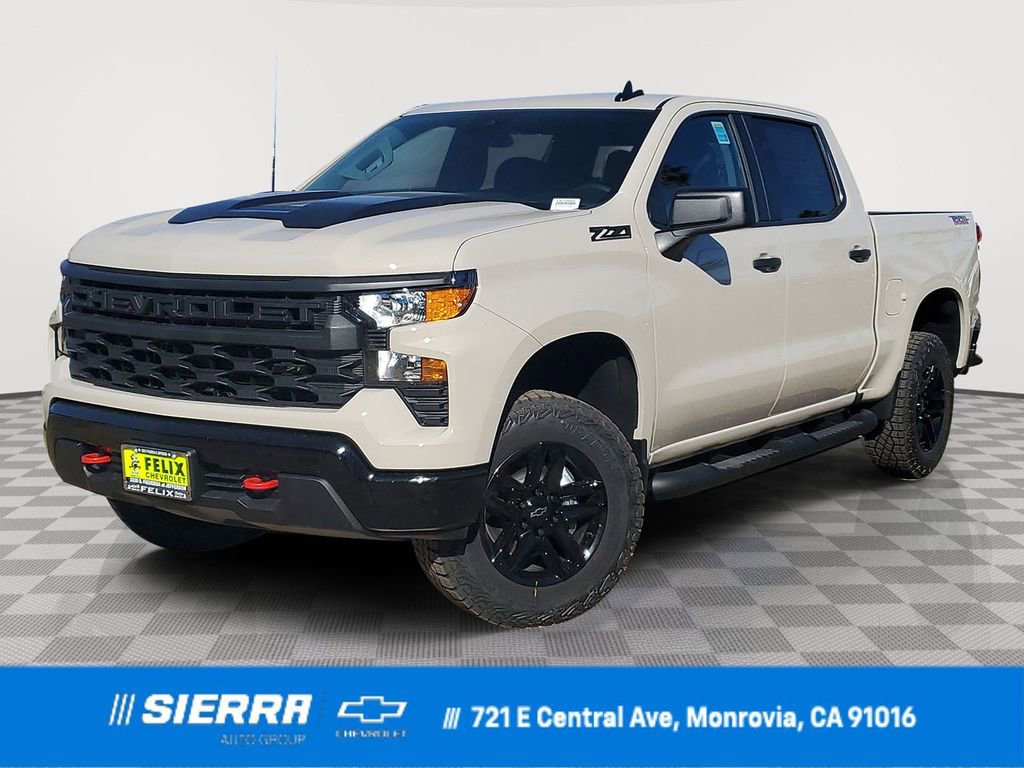 New 2026 Chevrolet Silverado 1500 Custom Trail Boss w/ LPO, Dark Essentials Package