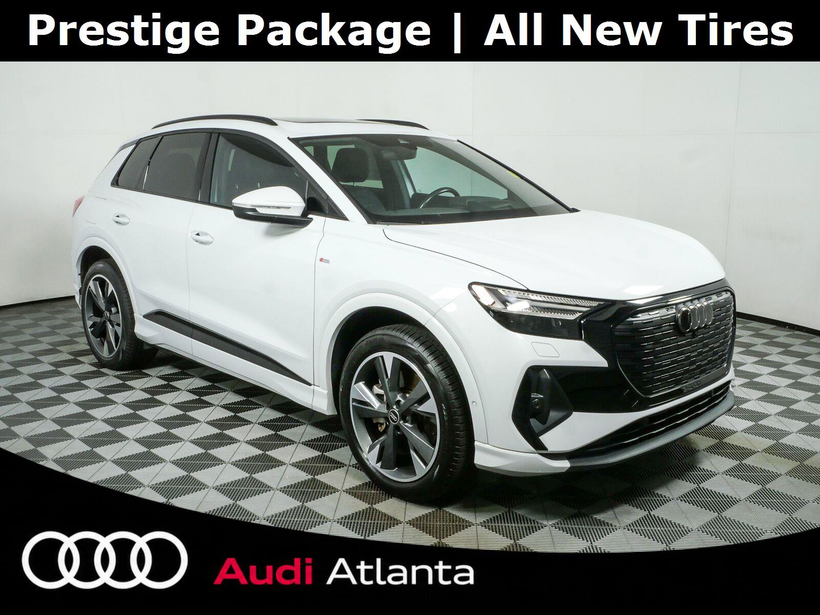 Used 2023 Audi Q4 e-tron Prestige w/ Black Optic Package AWD/4WD image 1