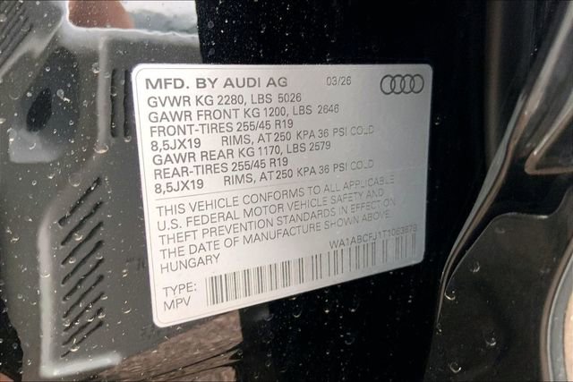 New 2026 Audi Q3 quattro 2.0T AWD/4WD image 12
