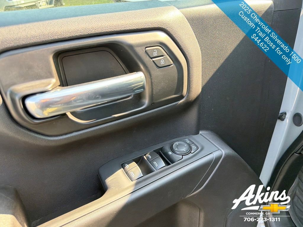 Certified 2025 Chevrolet Silverado 1500 Custom Trail Boss AWD/4WD image 17