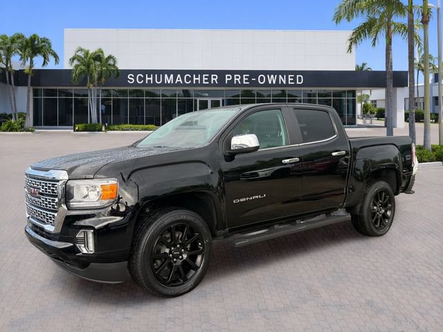 Certified 2022 GMC Canyon Denali w/ Denali Black Edition Package RWD image 3