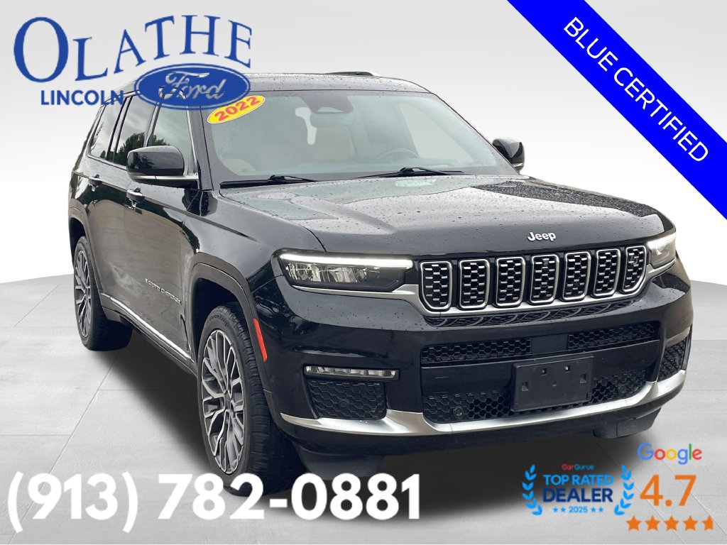 Used 2022 Jeep Grand Cherokee L Summit AWD/4WD image 8