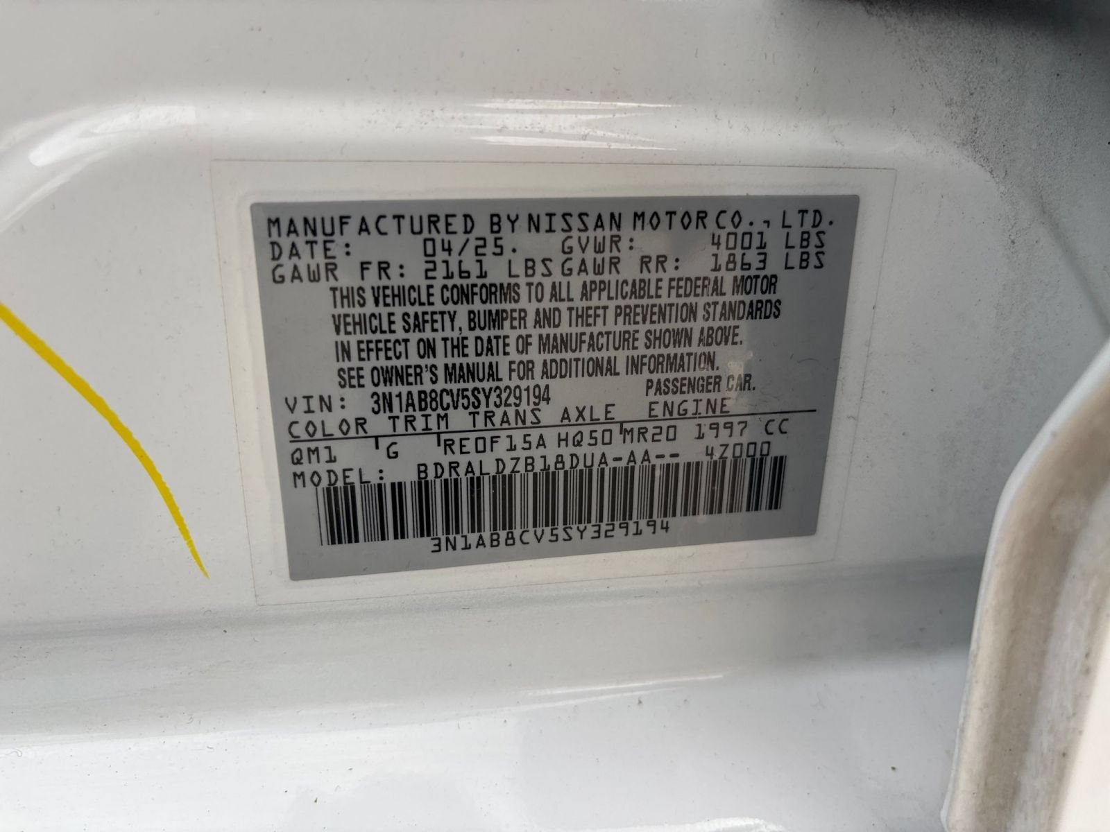 Used 2025 Nissan Sentra SV FWD image 26