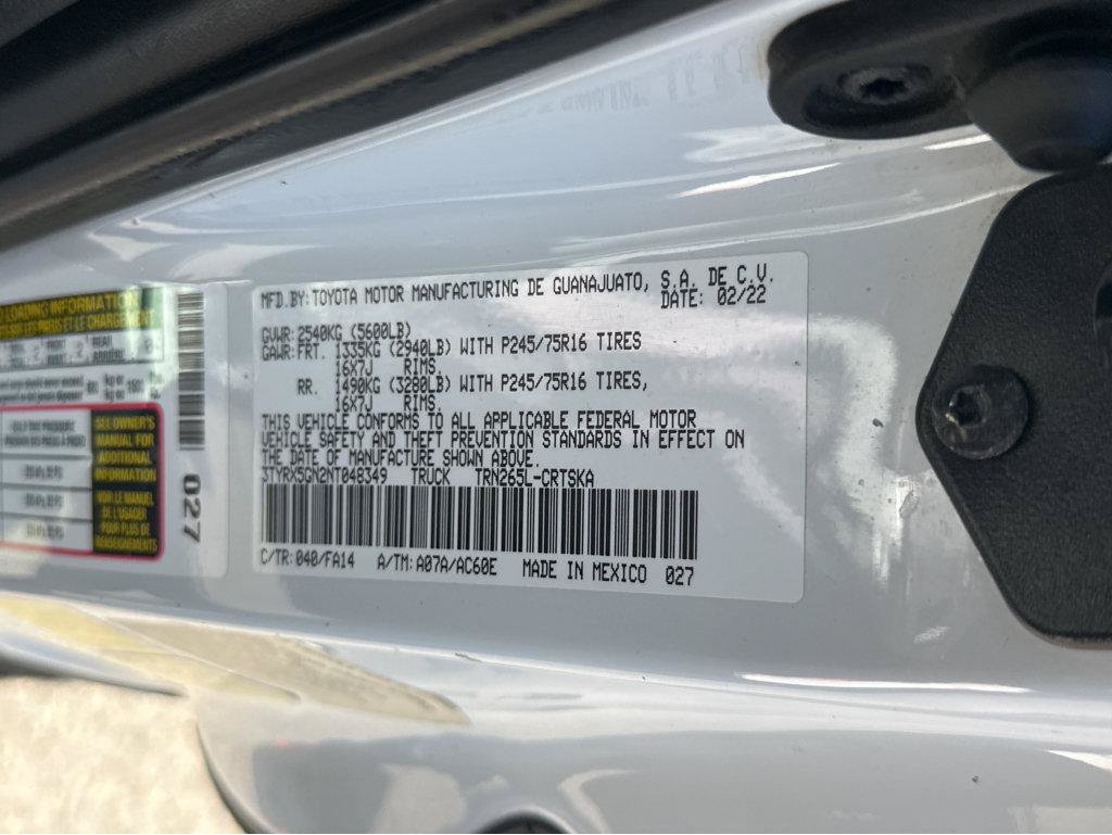 Used 2022 Toyota Tacoma SR RWD image 44