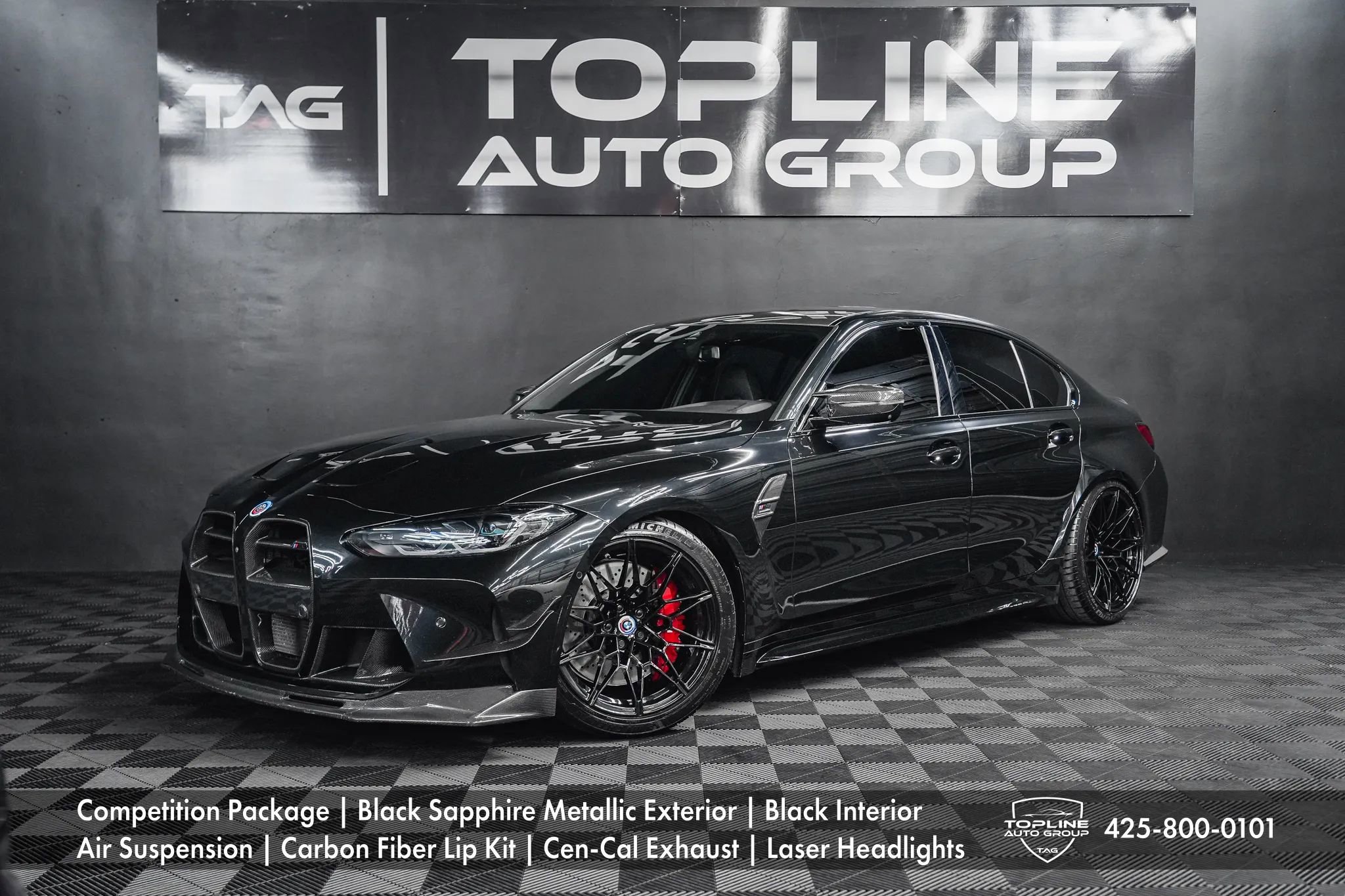 Used 2022 BMW M3 Competition w/ Parking Assistance Package image 1