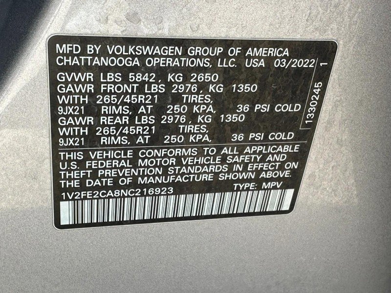 Used 2022 Volkswagen Atlas Cross Sport SEL Premium R-Line image 24