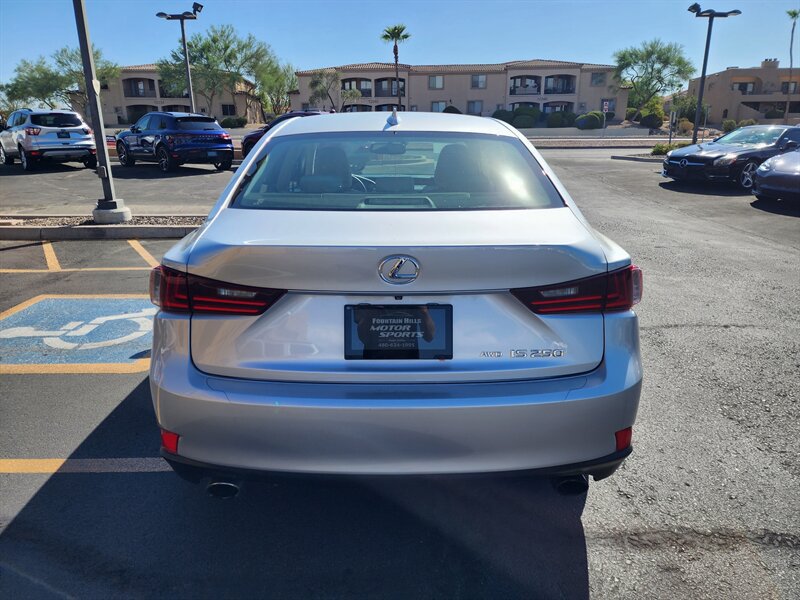 Used 2014 Lexus IS 250 AWD w/ Luxury Package w/Gray Wood image 4