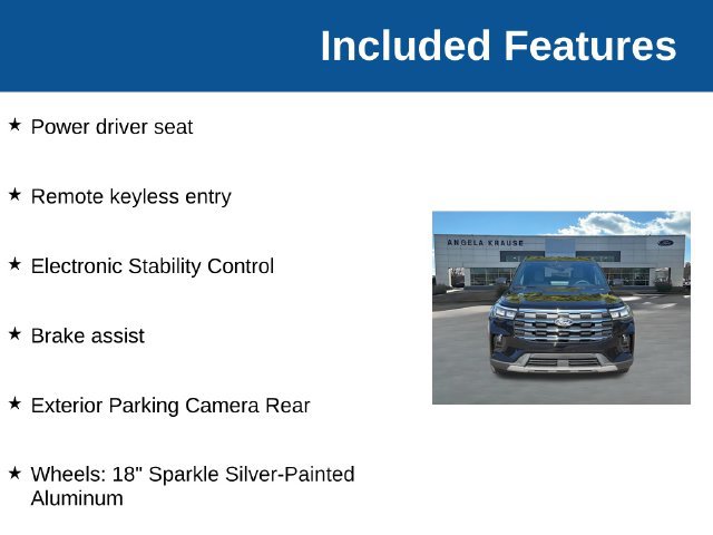 New 2027 Ford Explorer Active w/ Active Comfort Package RWD image 4