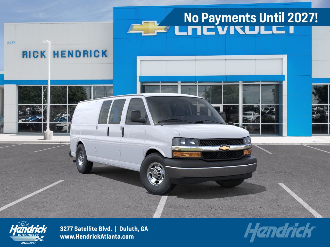 New 2026 Chevrolet Express 2500 Extended w/ Driver Convenience Package