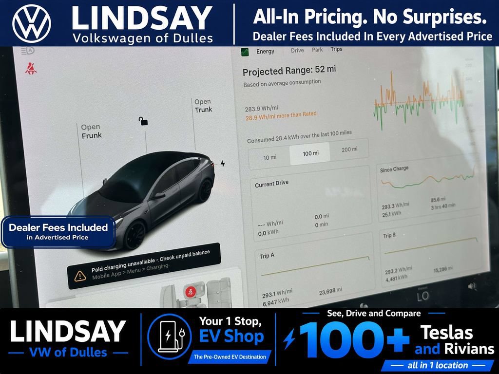 Used 2021 Tesla Model 3 Performance AWD/4WD image 26