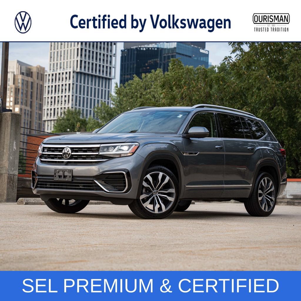Certified 2022 Volkswagen Atlas SEL Premium AWD/4WD image 1