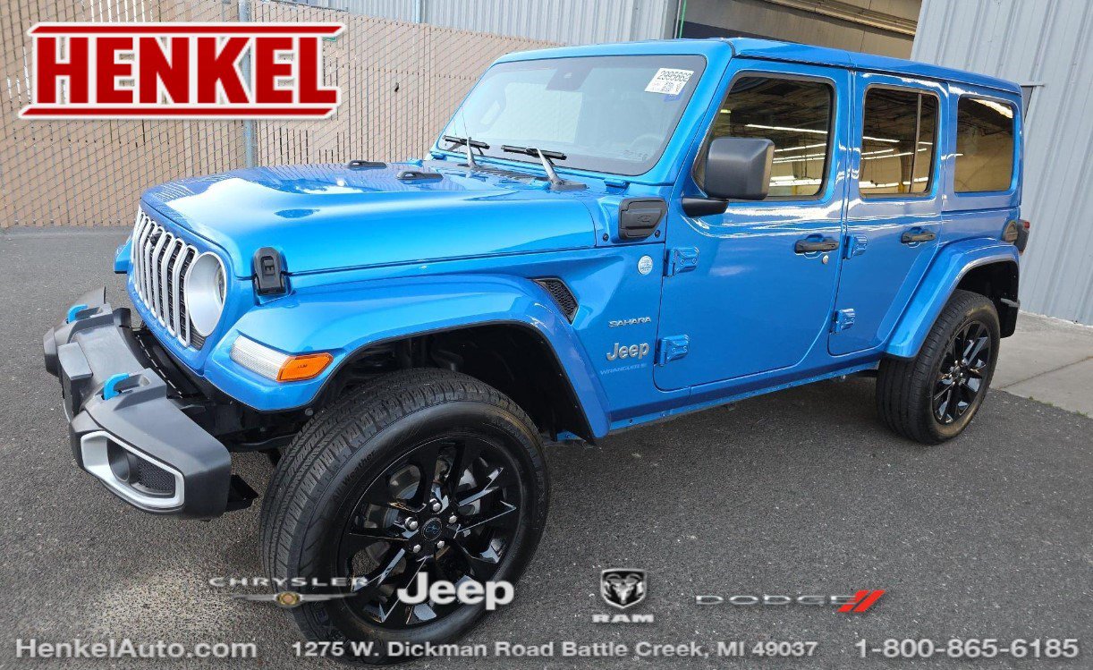 Used 2024 Jeep Wrangler Unlimited Sahara w/ Technology Group
