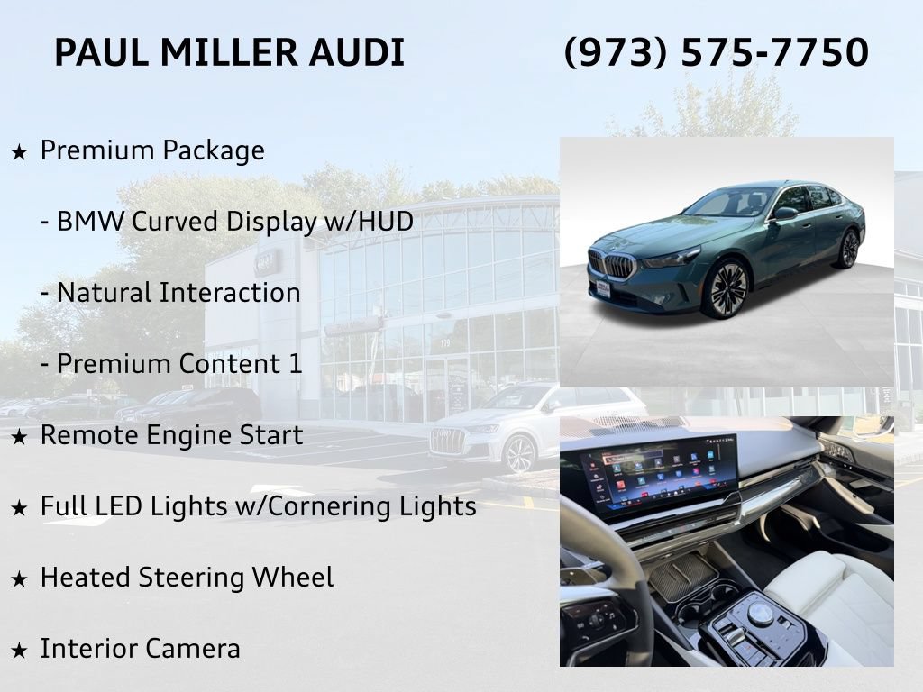 Used 2024 BMW 530i xDrive w/ Premium Package AWD/4WD image 14