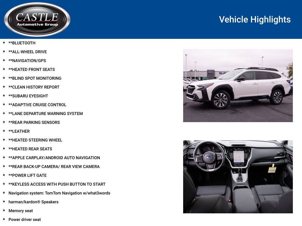 Used 2025 Subaru Outback Limited AWD/4WD image 3