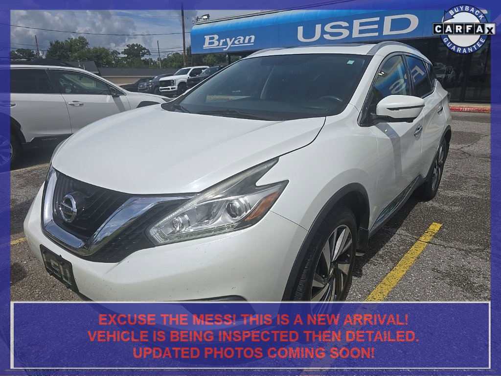 Used 2018 Nissan Murano Platinum w/ Cargo Package