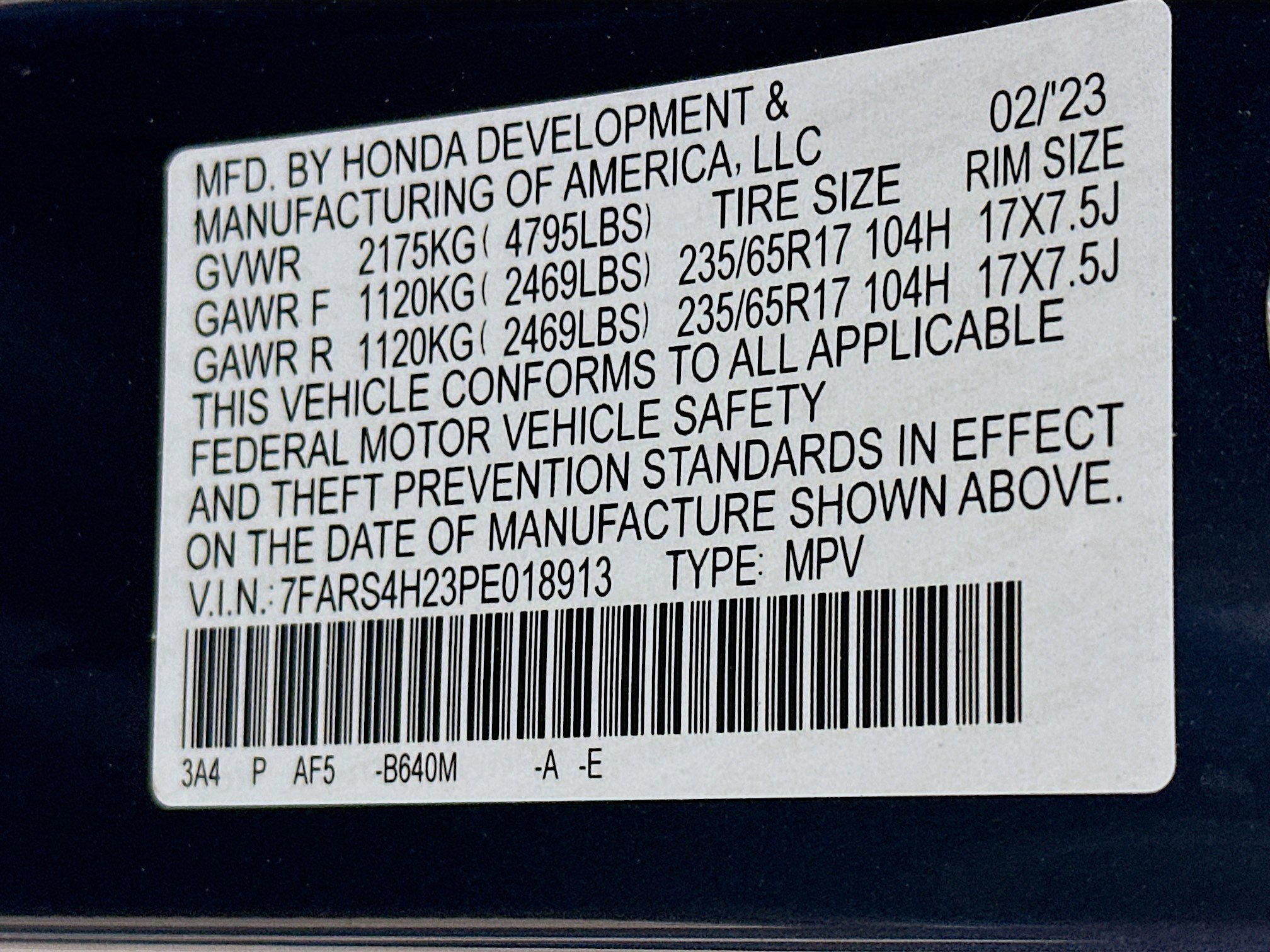 Used 2023 Honda CR-V LX image 12