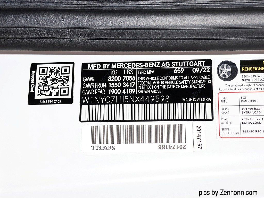 Used 2022 Mercedes-Benz G 63 AMG 4MATIC image 83