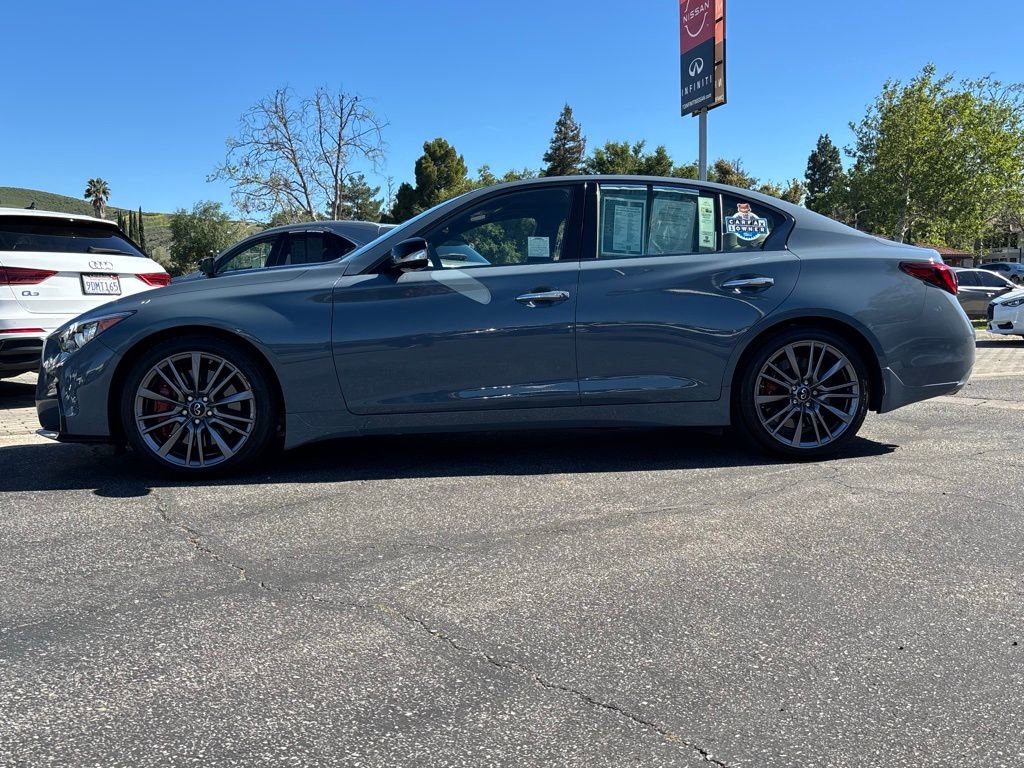 Certified 2023 INFINITI Q50 Red Sport 400 w/ Cargo Package image 7
