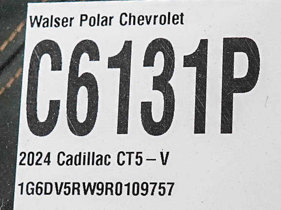 Used 2024 Cadillac CT5 V w/ Platinum Package AWD/4WD image 28