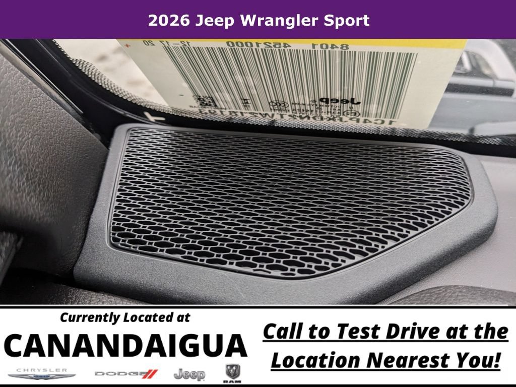 New 2026 Jeep Wrangler Unlimited Sport AWD/4WD image 17
