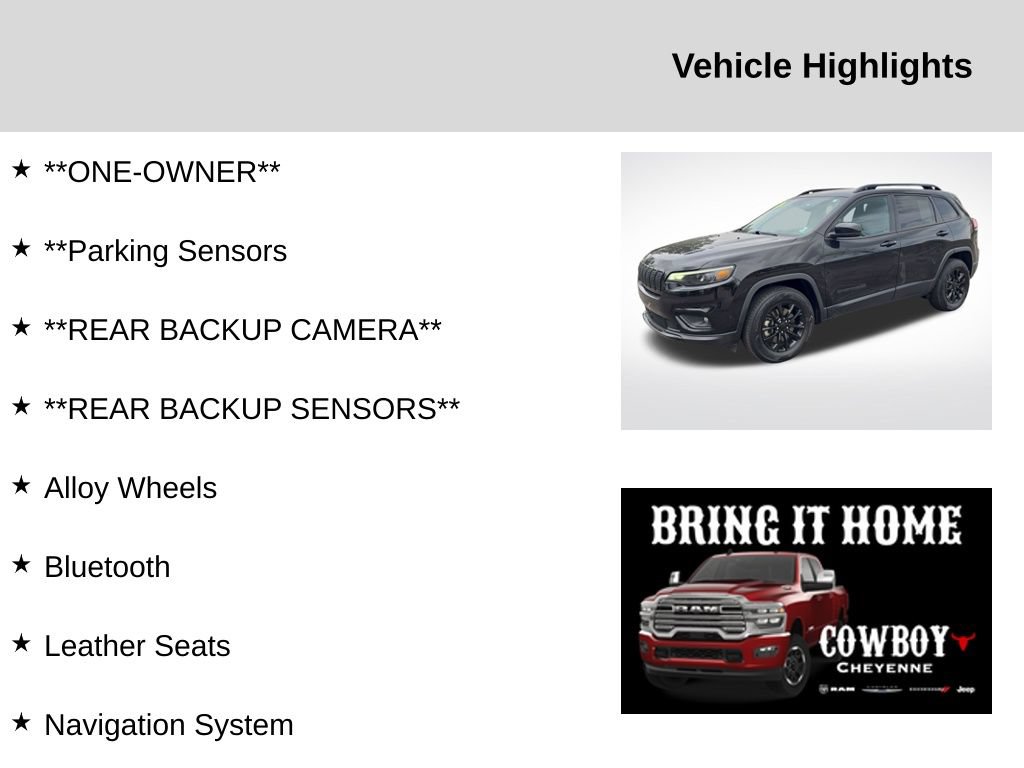 Used 2023 Jeep Cherokee Altitude Lux AWD/4WD video 2