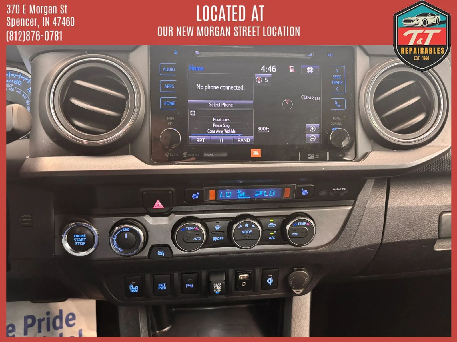Used 2019 Toyota Tacoma TRD Off-Road w/ TRD Premium Off Road Package AWD/4WD image 46