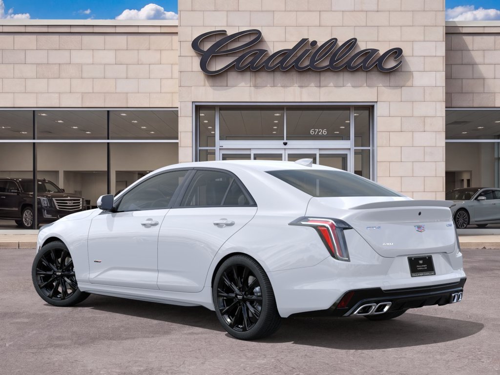 New 2026 Cadillac CT4 V w/ Navigation Package AWD/4WD image 3