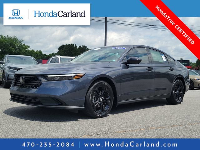 Certified 2025 Honda Accord SE