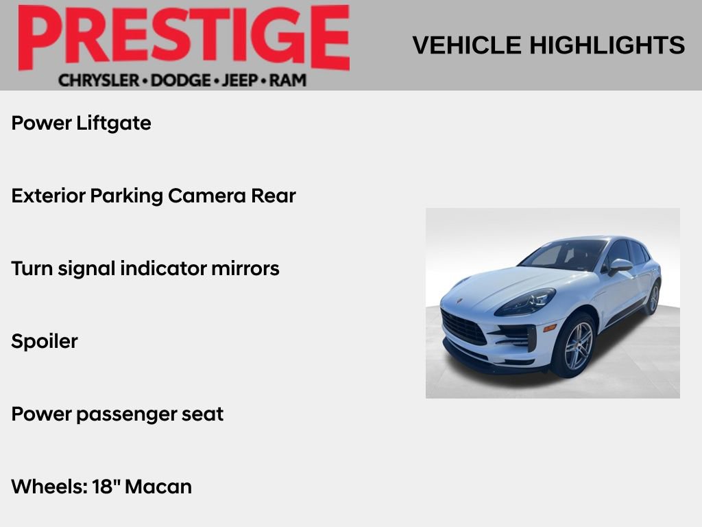 Used 2021 Porsche Macan w/ Premium Package Plus AWD/4WD image 4