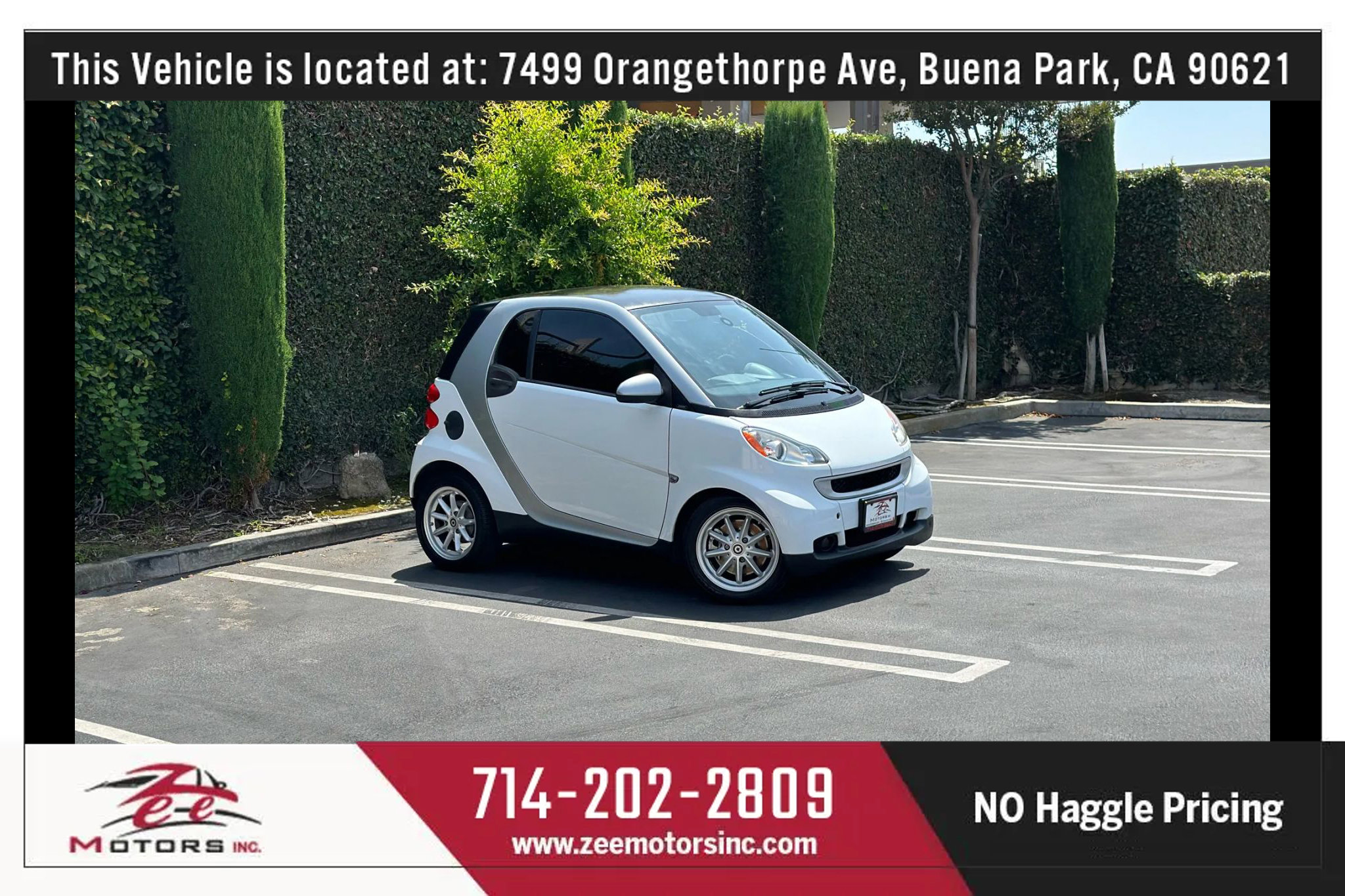 Used 2008 smart fortwo pure image 2