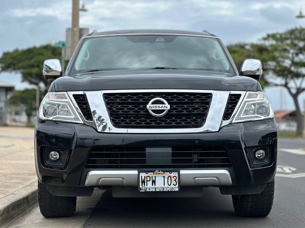 Used 2018 Nissan Armada Platinum w/ Captain Seat Package RWD image 7