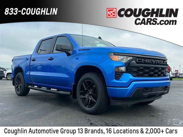 New 2025 Chevrolet Silverado 1500 Custom w/ Turbomax Blackout Package