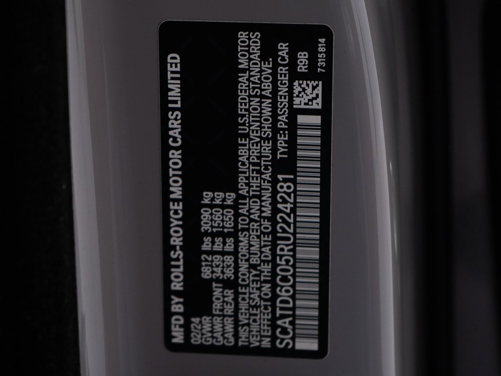 Certified 2024 Rolls-Royce Ghost Black Badge image 60