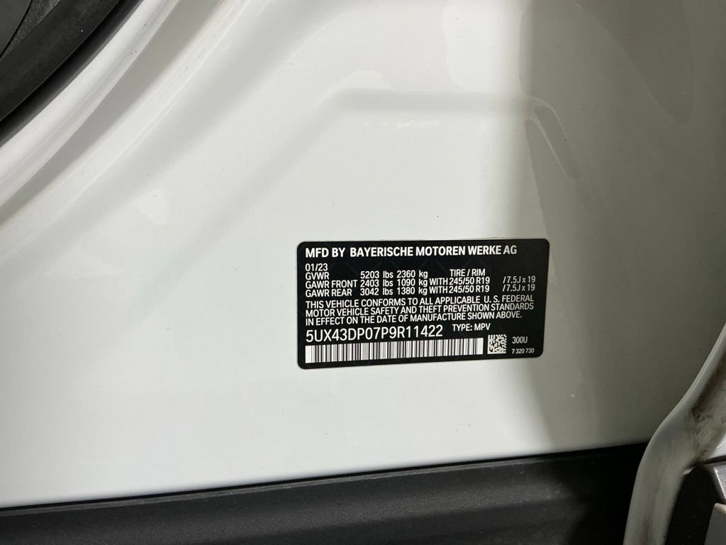 Certified 2023 BMW X3 sDrive30i w/ Convenience Package RWD image 34