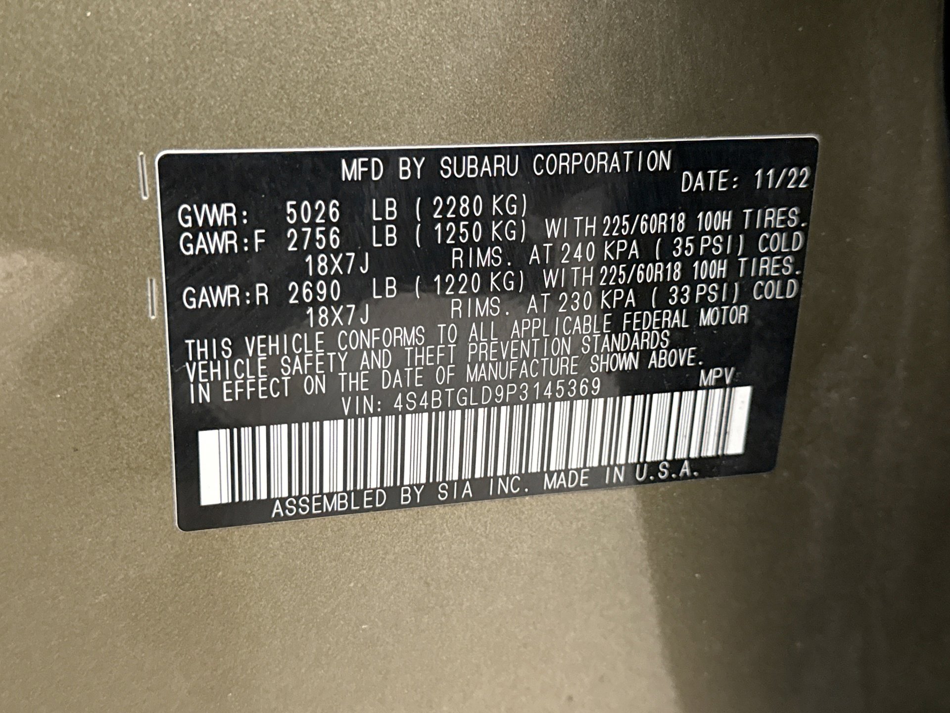 Used 2023 Subaru Outback Onyx Edition XT image 26