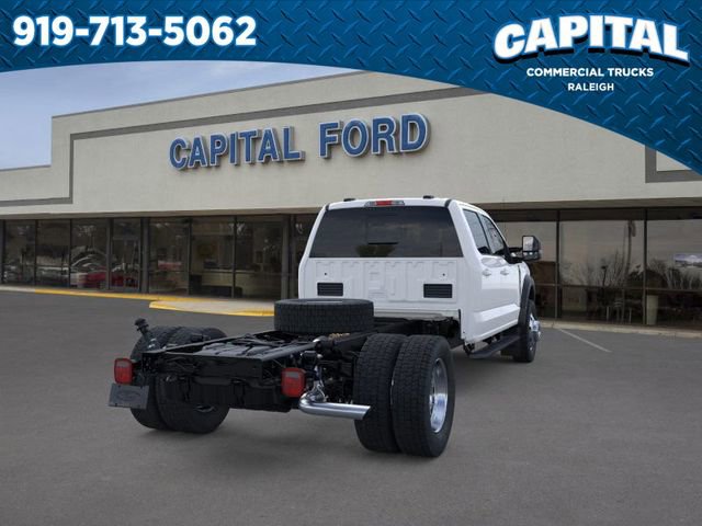 New 2025 Ford F550 4x4 Crew Cab Super Duty w/ Snow Plow Prep Package image 8
