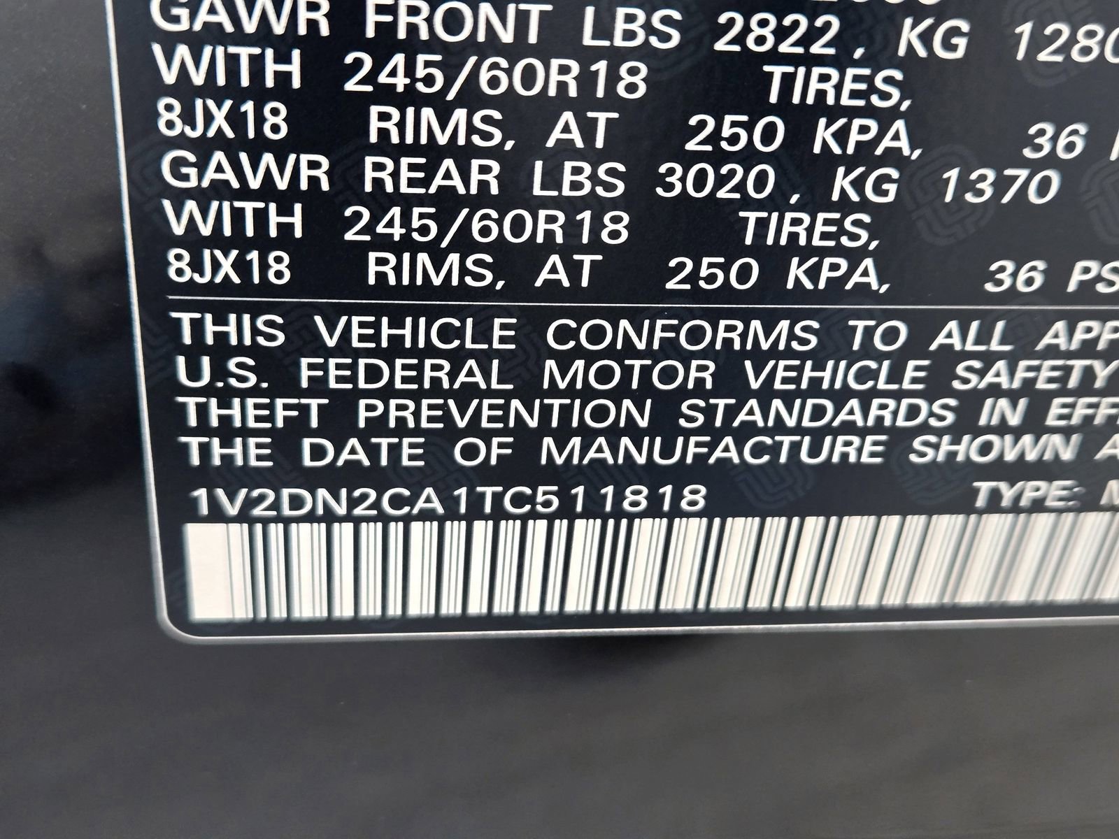 New 2026 Volkswagen Atlas SE image 22