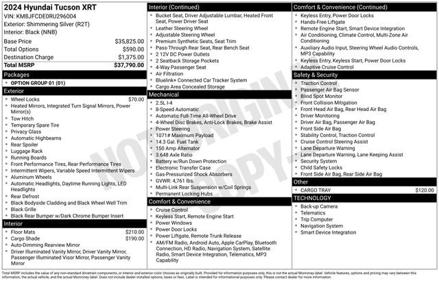 Used 2024 Hyundai Tucson XRT image 27