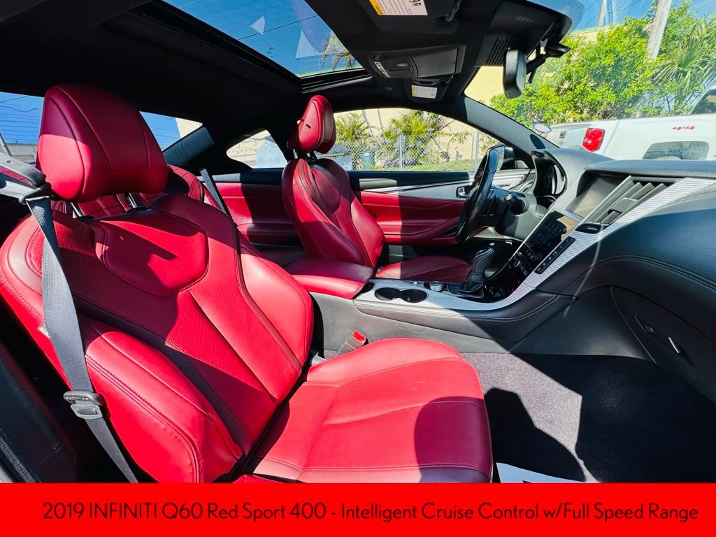 Used 2019 INFINITI Q60 Red Sport 400 w/ Proactive Package RWD image 16