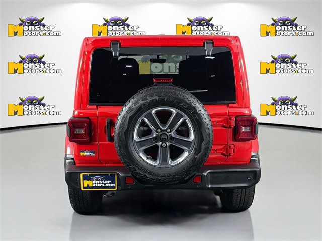 Used 2021 Jeep Wrangler Unlimited Sahara w/ Uconnect 4C Nav & Sound Group image 6