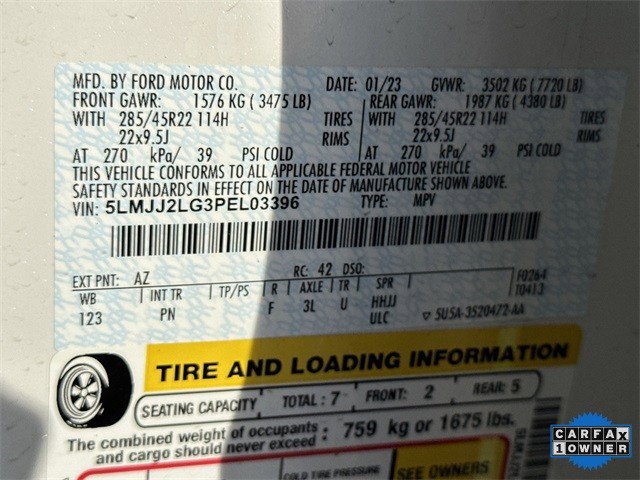 Used 2023 Lincoln Navigator Reserve image 39