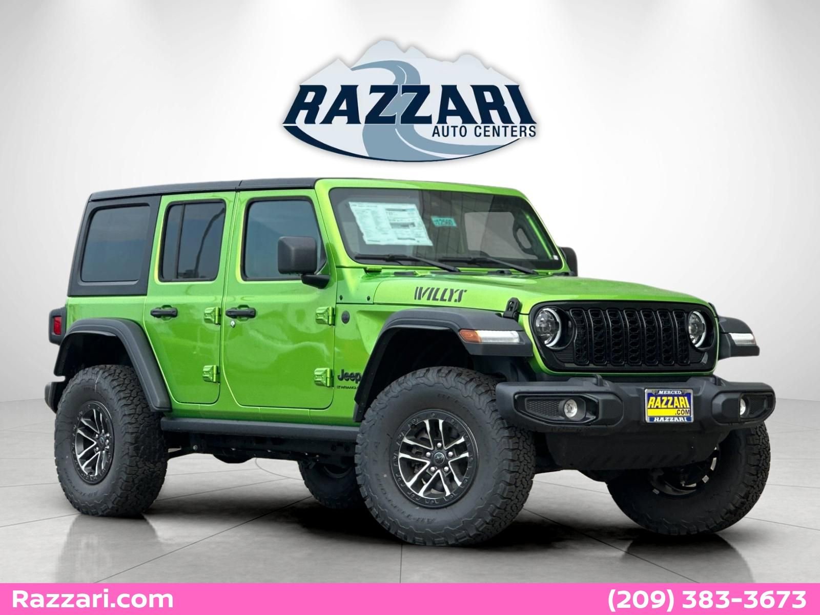 New 2025 Jeep Wrangler Willys image 1