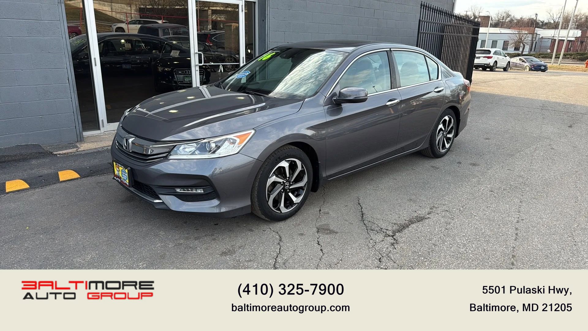 Used 2016 Honda Accord EX-L