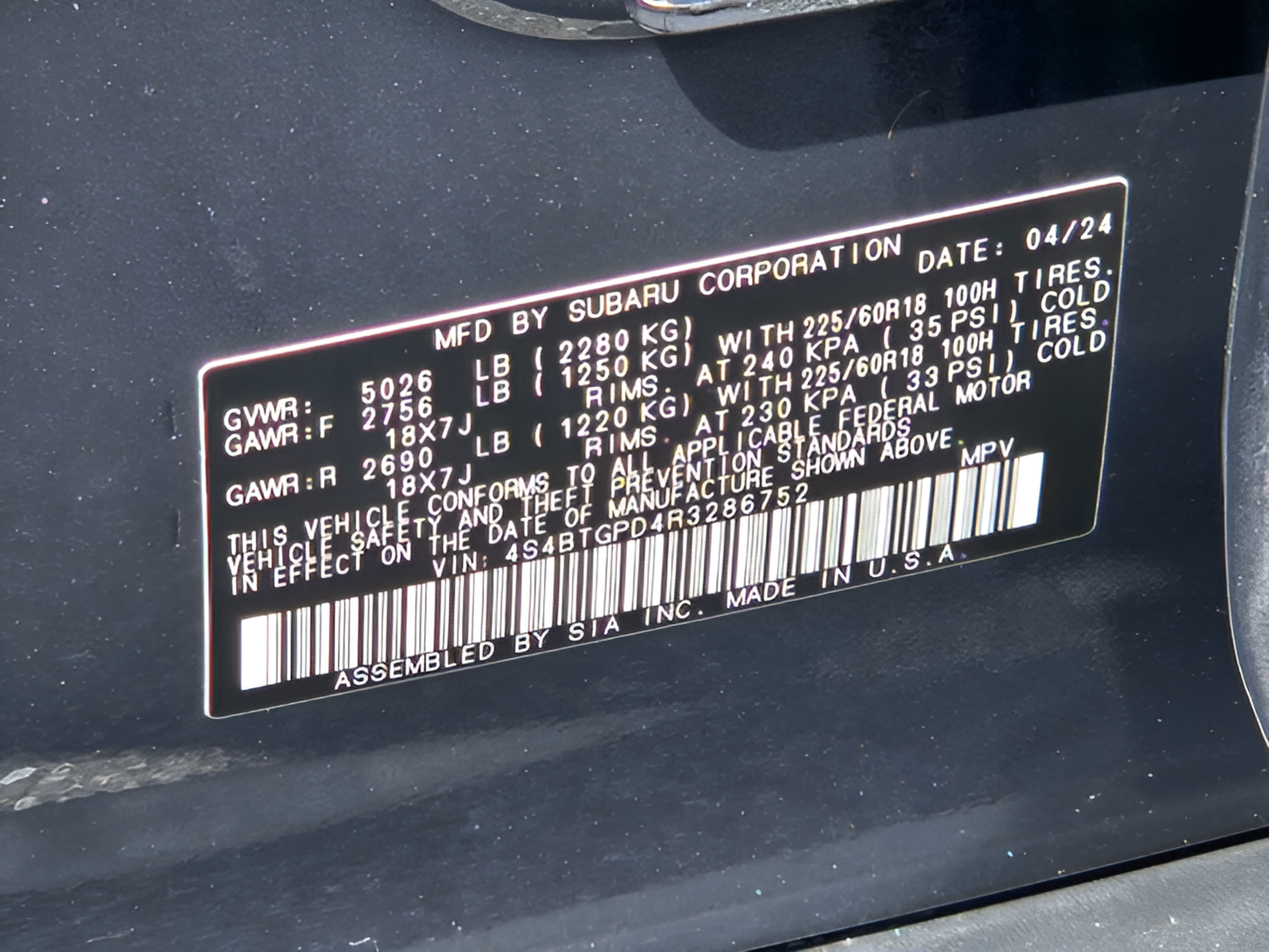 Used 2024 Subaru Outback Touring XT w/ Popular Package #2 AWD/4WD image 29
