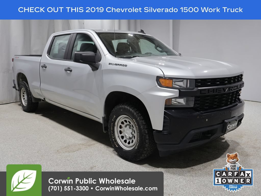 Used 2019 Chevrolet Silverado 1500 W/T w/ WT Fleet Convenience Package