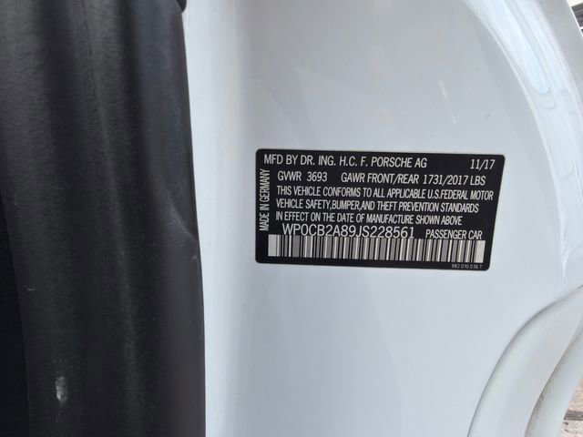 Used 2018 Porsche 718 Boxster GTS RWD image 30