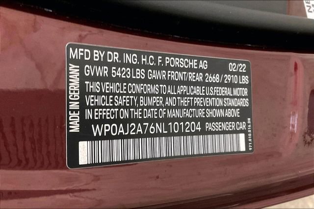 Used 2022 Porsche Panamera 4 Platinum Edition image 36