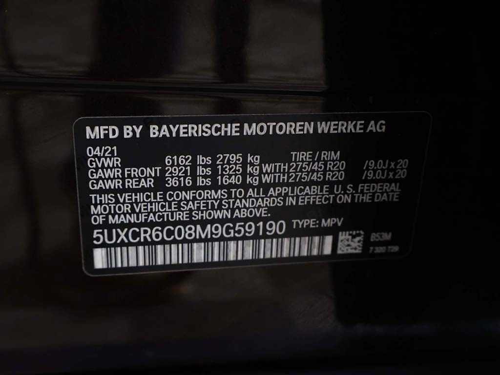 Used 2021 BMW X5 xDrive40i w/ Premium Package 2 image 63
