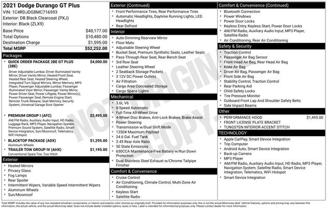 Used 2021 Dodge Durango GT image 6