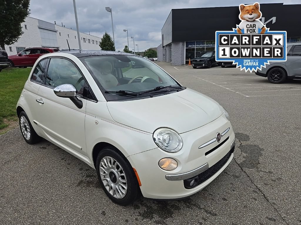 Used 2013 FIAT 500 Lounge w/ Luxury Leather Pkg